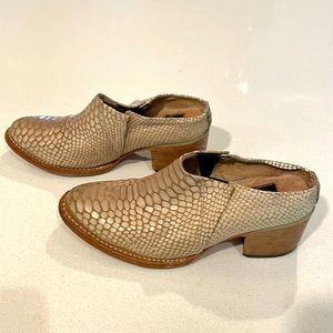 Snake Skin FreeBird Slip Ons